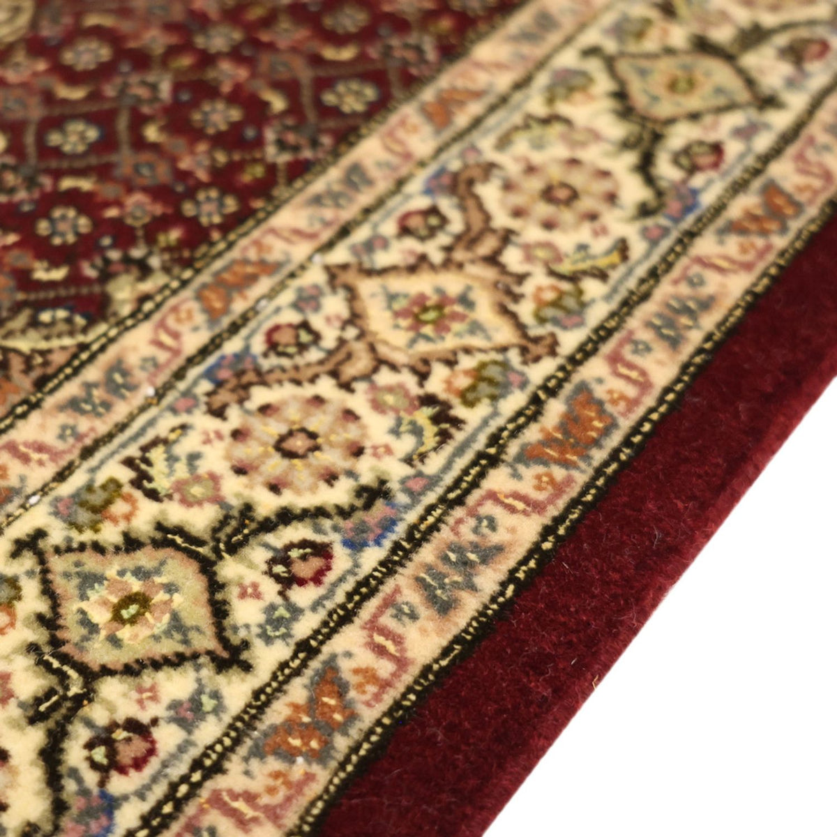 Tapis persan - Tabriz - Royal - Royal - 111 x 57 cm - beige foncé