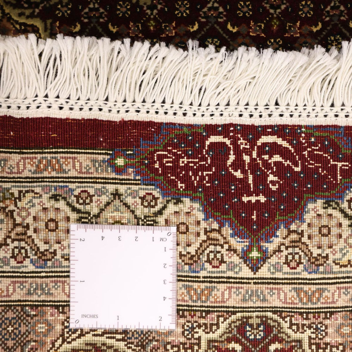 Tapis persan - Tabriz - Royal - Royal - 111 x 57 cm - beige foncé