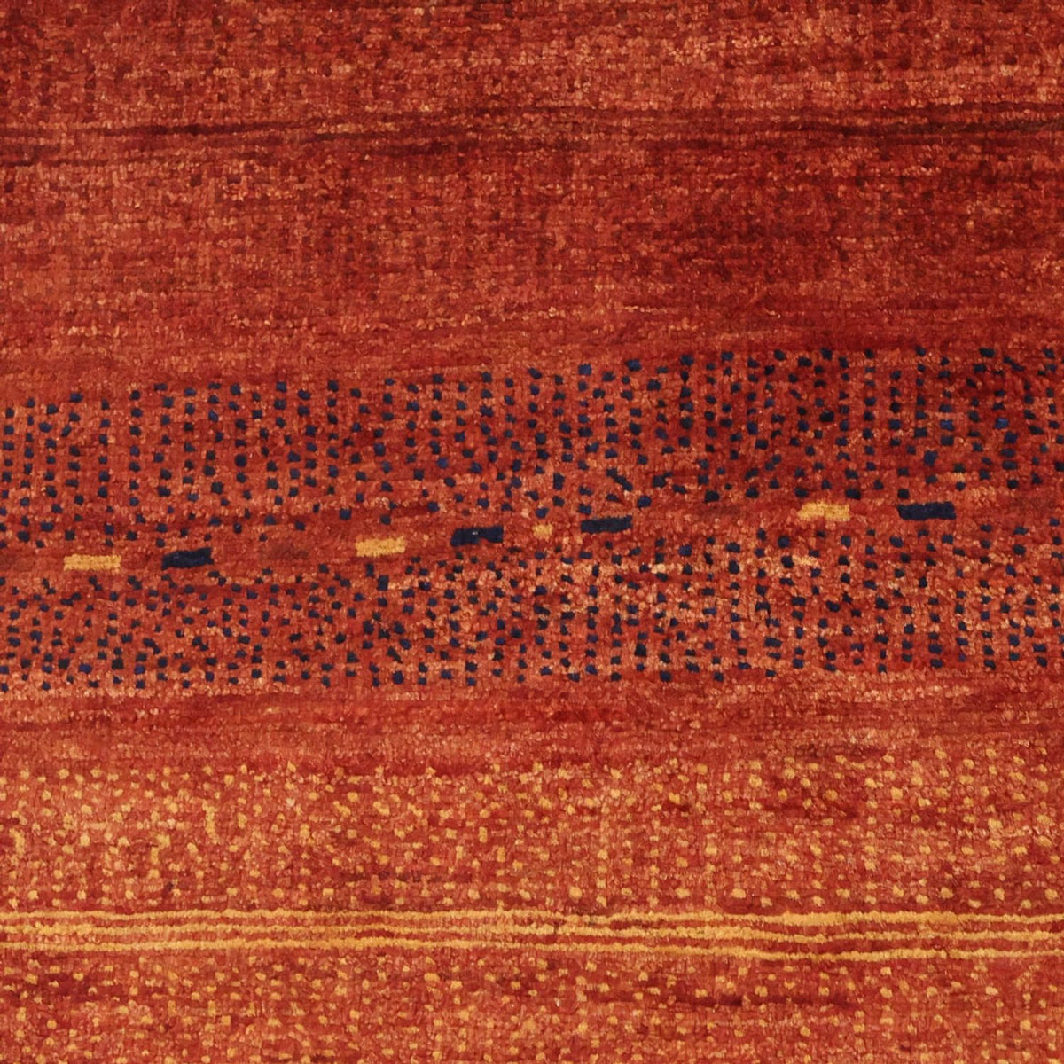 Tapis Gabbeh - Persan Kashkuli - 106 x 96 cm - multicolore