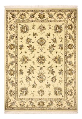 Tapis persan - Tabriz - Royal - 203 x 145 cm - beige