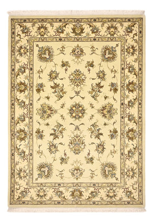 Tapis persan - Tabriz - Royal - 203 x 145 cm - beige