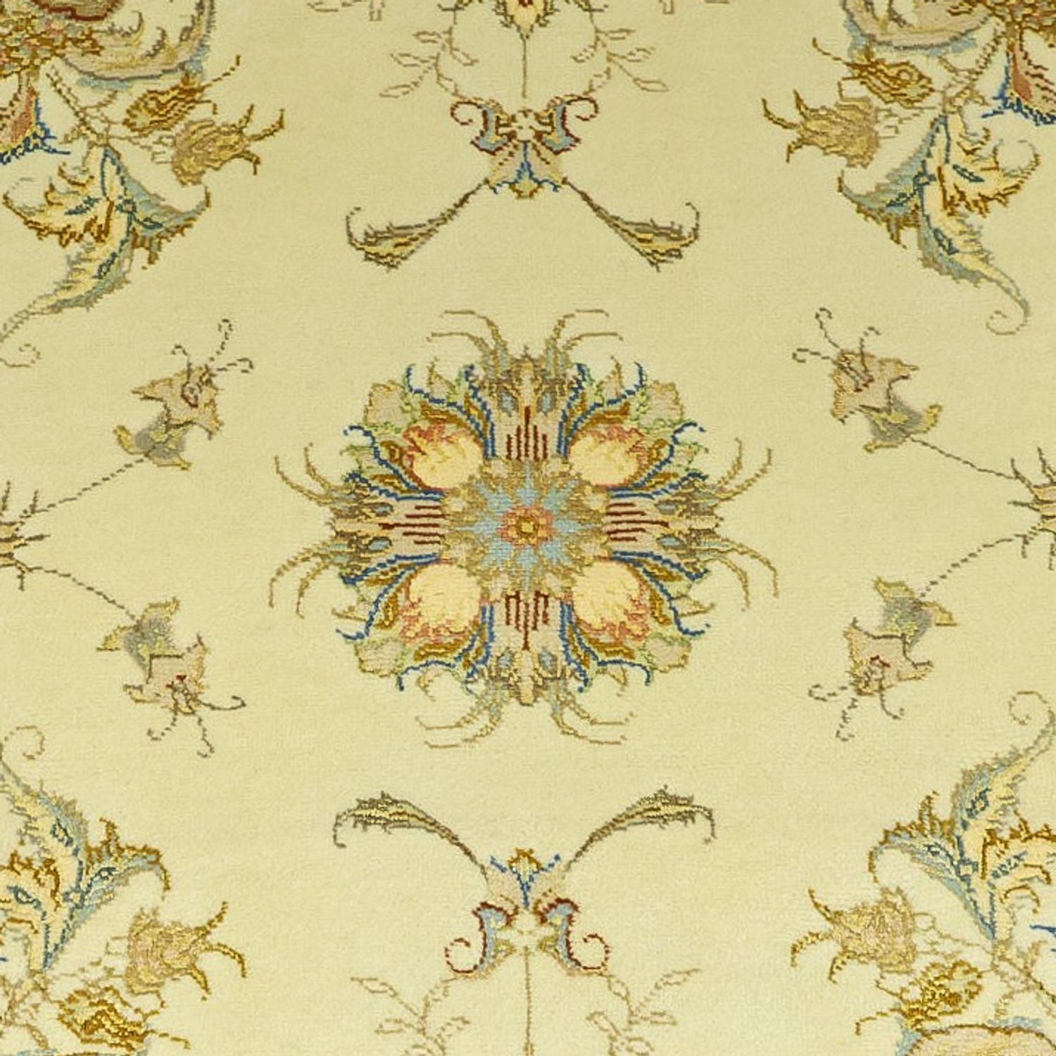 Tapis persan - Tabriz - Royal - 203 x 145 cm - beige
