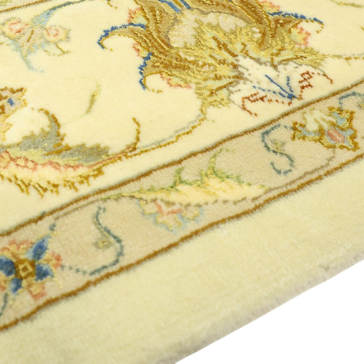 Tapis persan - Tabriz - Royal - 203 x 145 cm - beige
