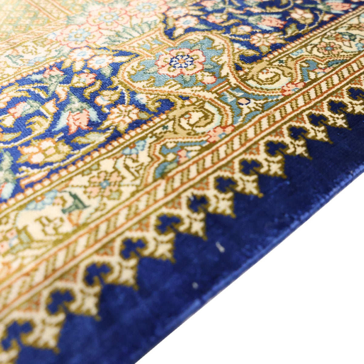 Tapis persan - Ghom - Royal - 126 x 76 cm - multicolore