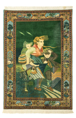 Tapis persan - Tabriz - Royal - 153 x 103 cm - multicolore
