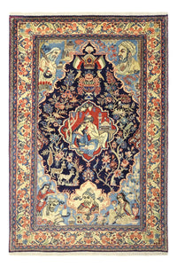 Tapis persan - Tabriz - 197 x 136 cm - multicolore