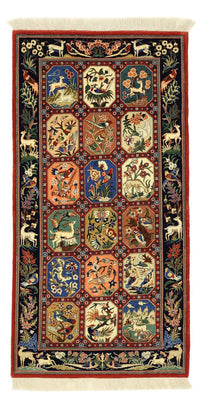 Tapis persan - Ghom - Royal - 114 x 56 cm - multicolore