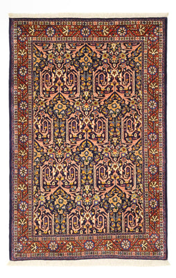 Tapis persan - Classique - 158 x 104 cm - rouge foncé