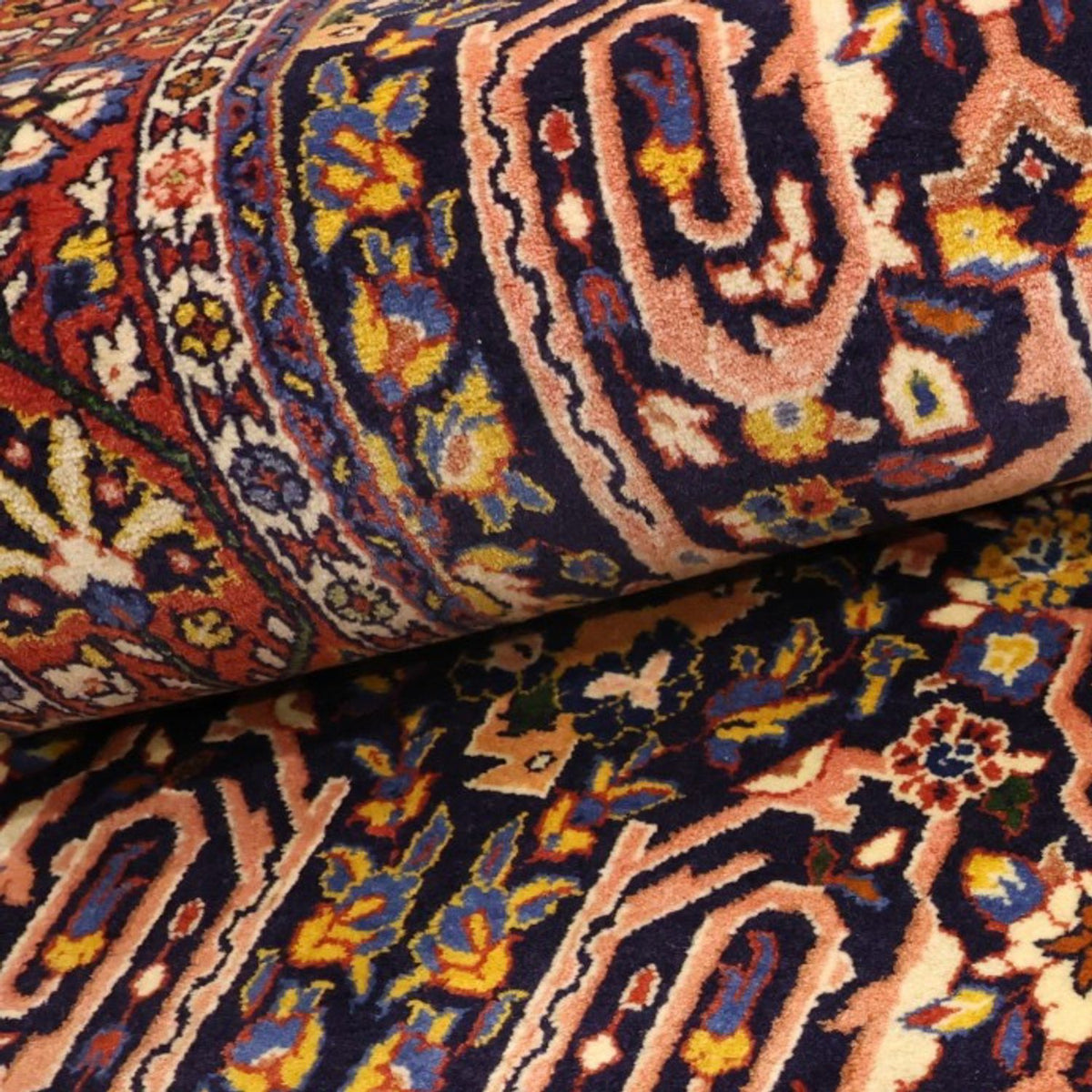 Tapis persan - Classique - 158 x 104 cm - rouge foncé