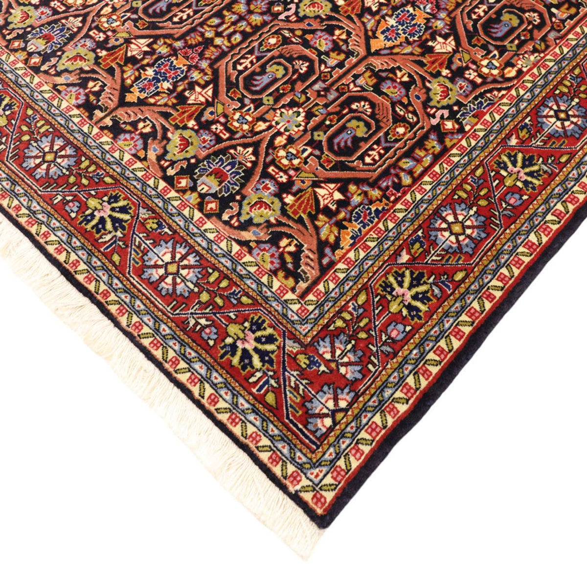 Tapis persan - Classique - 147 x 103 cm - rouge foncé