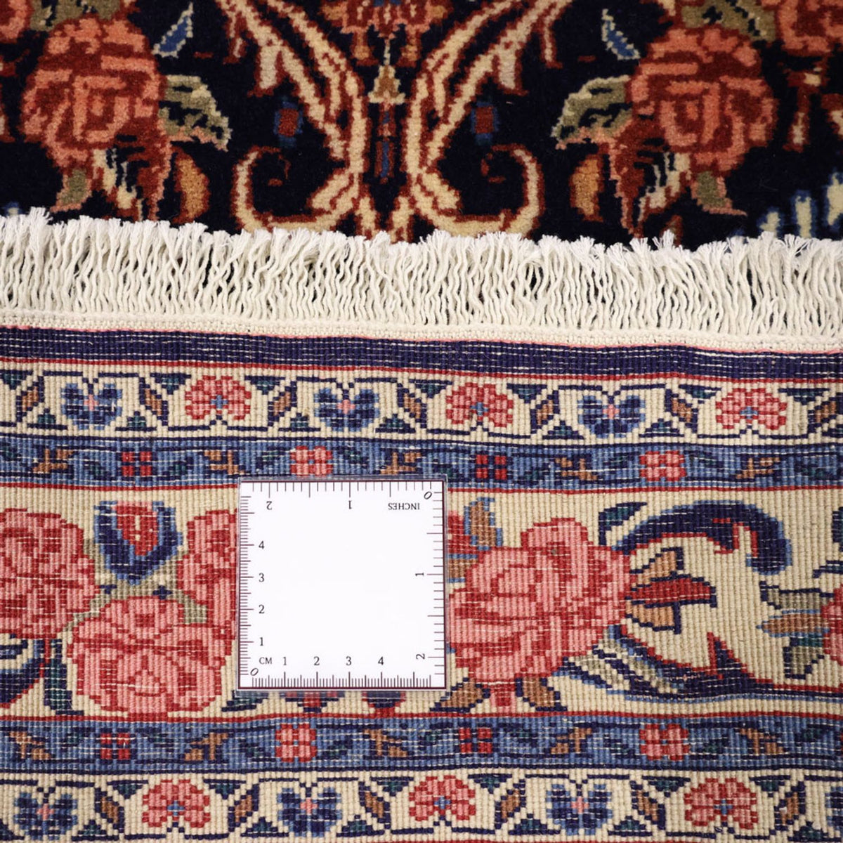 Tapis persan - Bidjar - Royal - 161 x 113 cm - bleu foncé