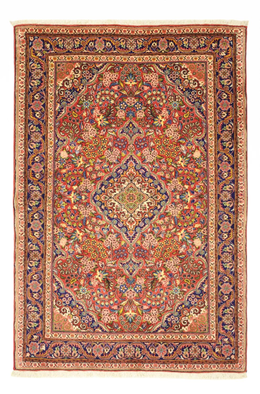 Tapis persan - Nomadic - 155 x 103 cm - beige