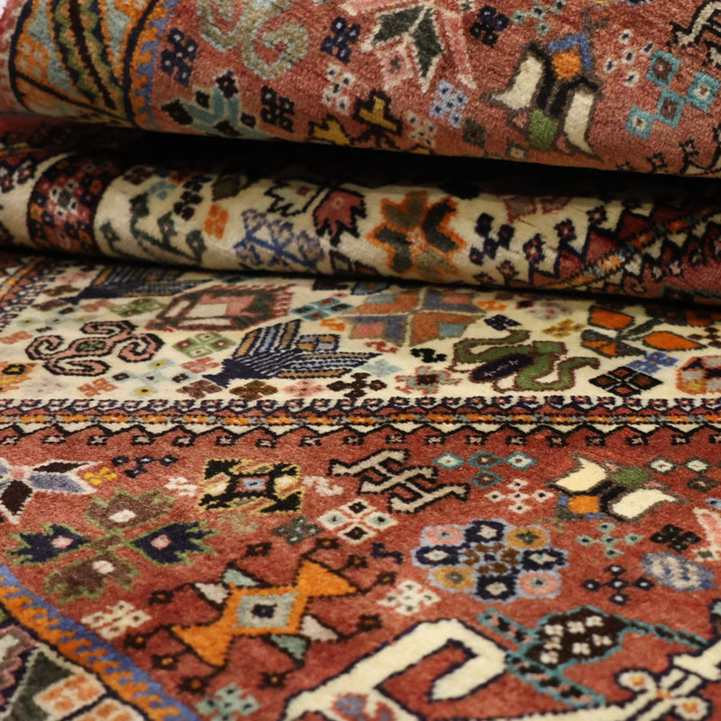 Tapis persan - Nomadic - 147 x 102 cm - multicolore