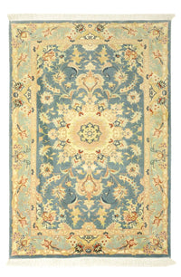 Tapis persan - Tabriz - Royal - 118 x 81 cm - bleu clair