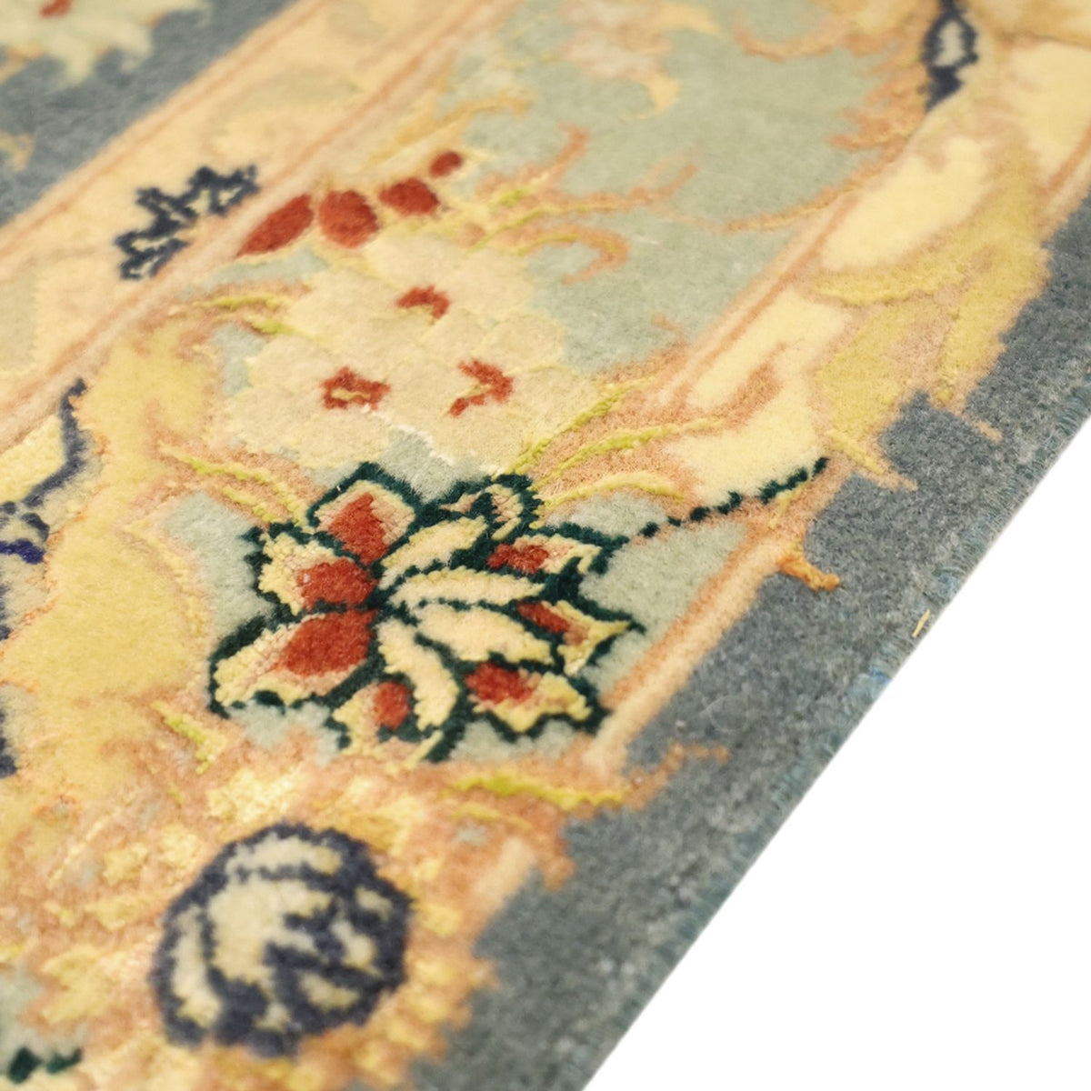 Tapis persan - Tabriz - Royal - 118 x 81 cm - bleu clair