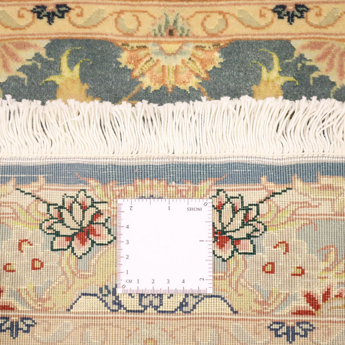 Tapis persan - Tabriz - Royal - 118 x 81 cm - bleu clair