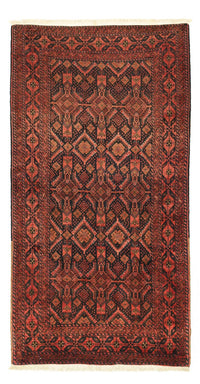 Tapis de couloir Tapis Belutsch - 205 x 105 cm - rouge foncé