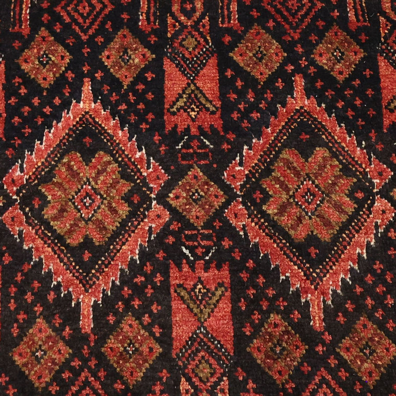 Tapis de couloir Tapis Belutsch - 205 x 105 cm - rouge foncé