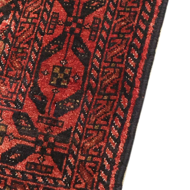 Tapis de couloir Tapis Belutsch - 205 x 105 cm - rouge foncé