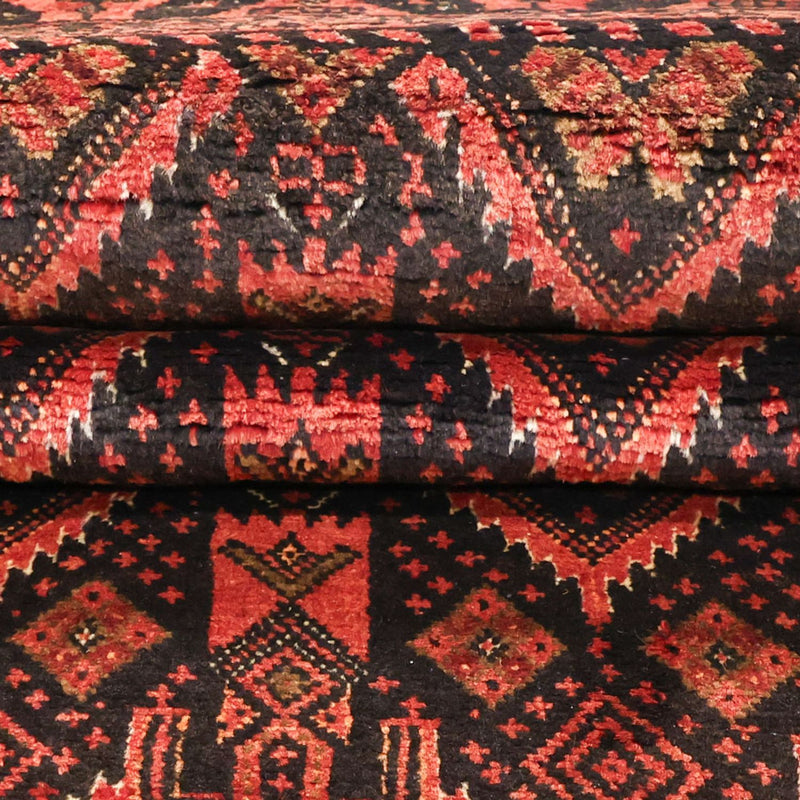 Tapis de couloir Tapis Belutsch - 205 x 105 cm - rouge foncé