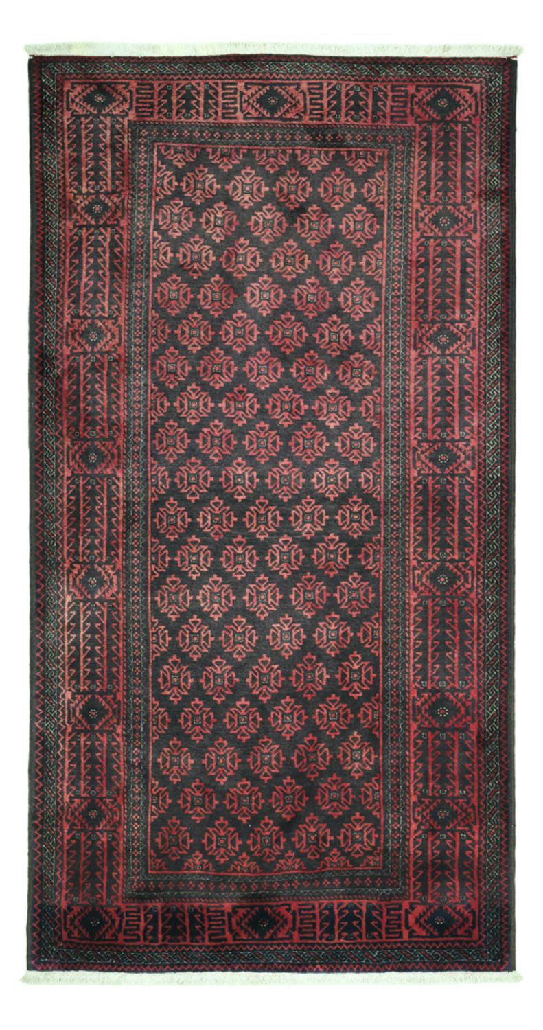 Tapis de couloir Tapis Belutsch - 207 x 111 cm - bleu foncé