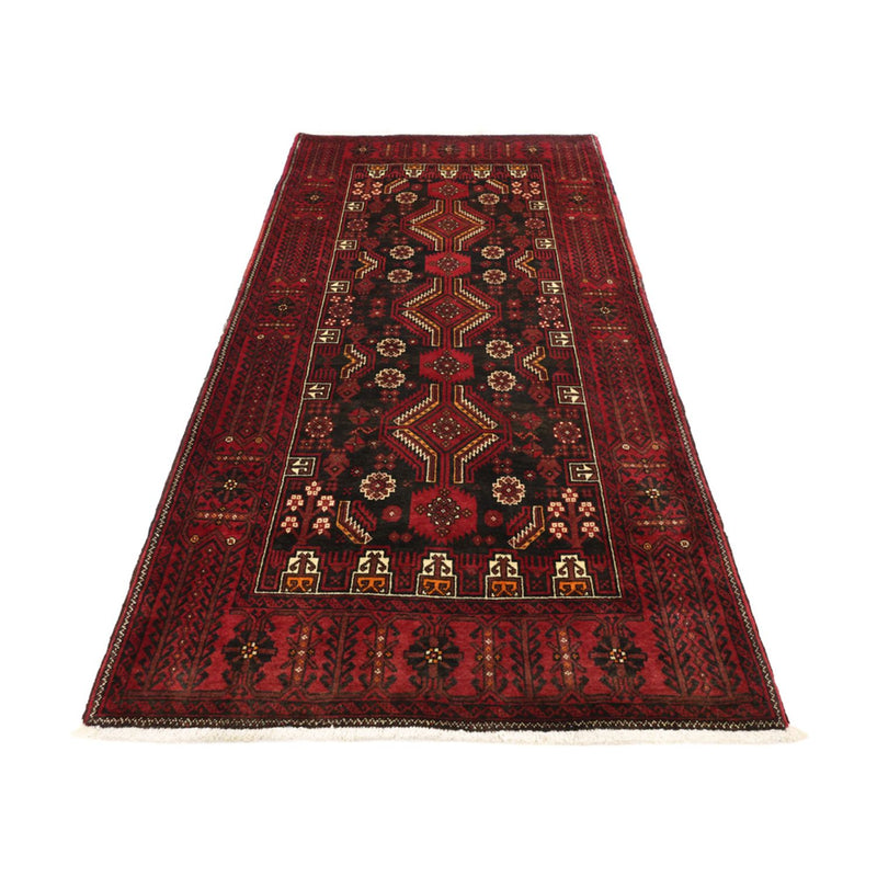 Tapis de couloir Tapis Belutsch - 210 x 105 cm - rouge foncé
