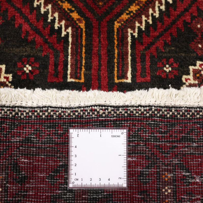 Tapis de couloir Tapis Belutsch - 210 x 105 cm - rouge foncé