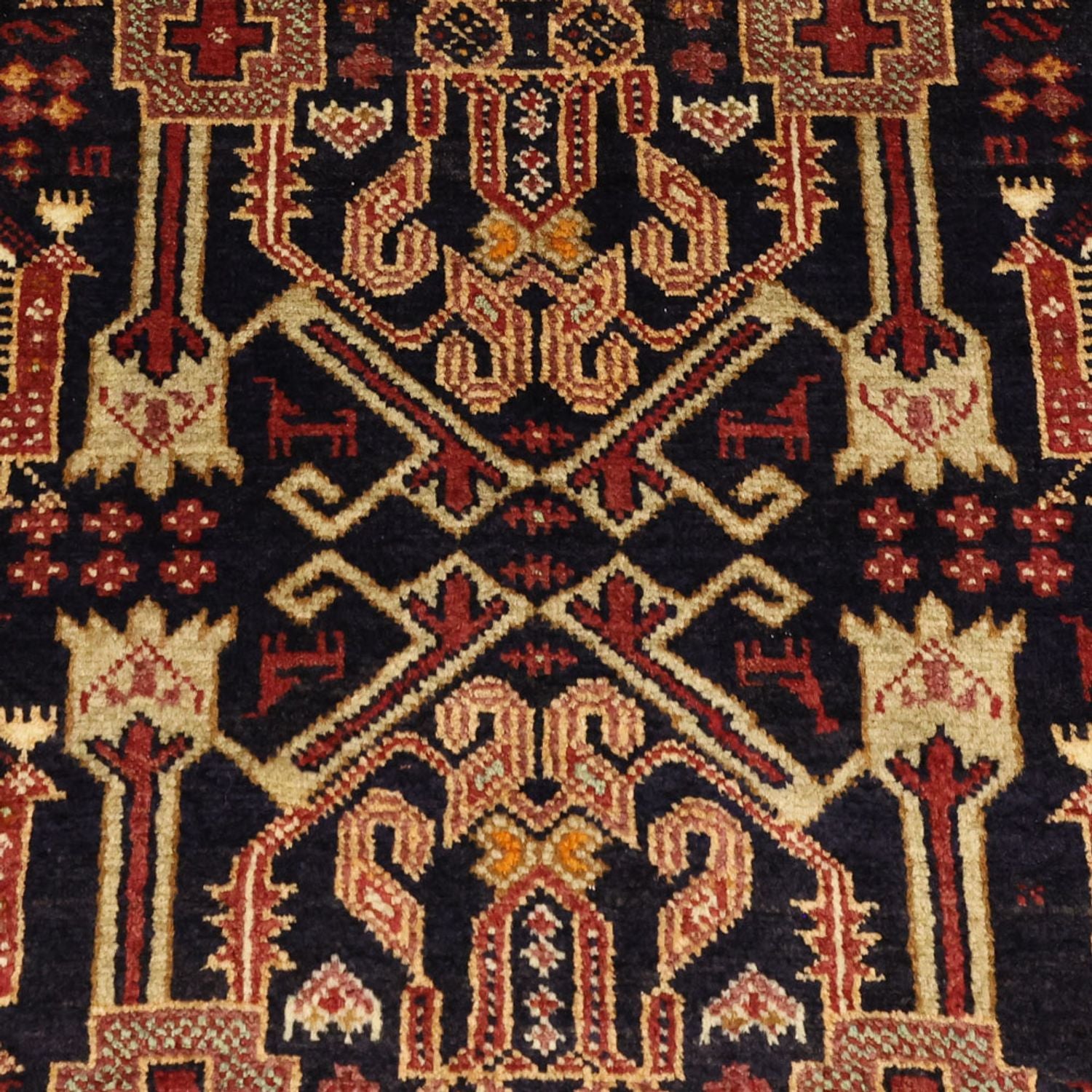 Tapis de couloir Tapis Belutsch - 193 x 100 cm - terracotta