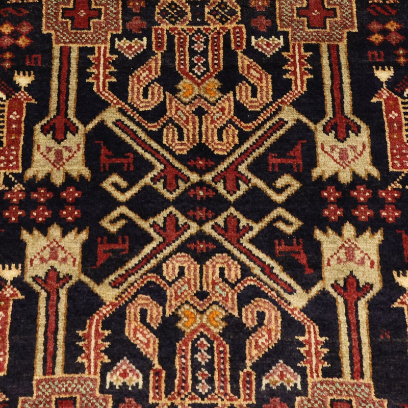 Tapis de couloir Tapis Belutsch - 193 x 100 cm - terracotta