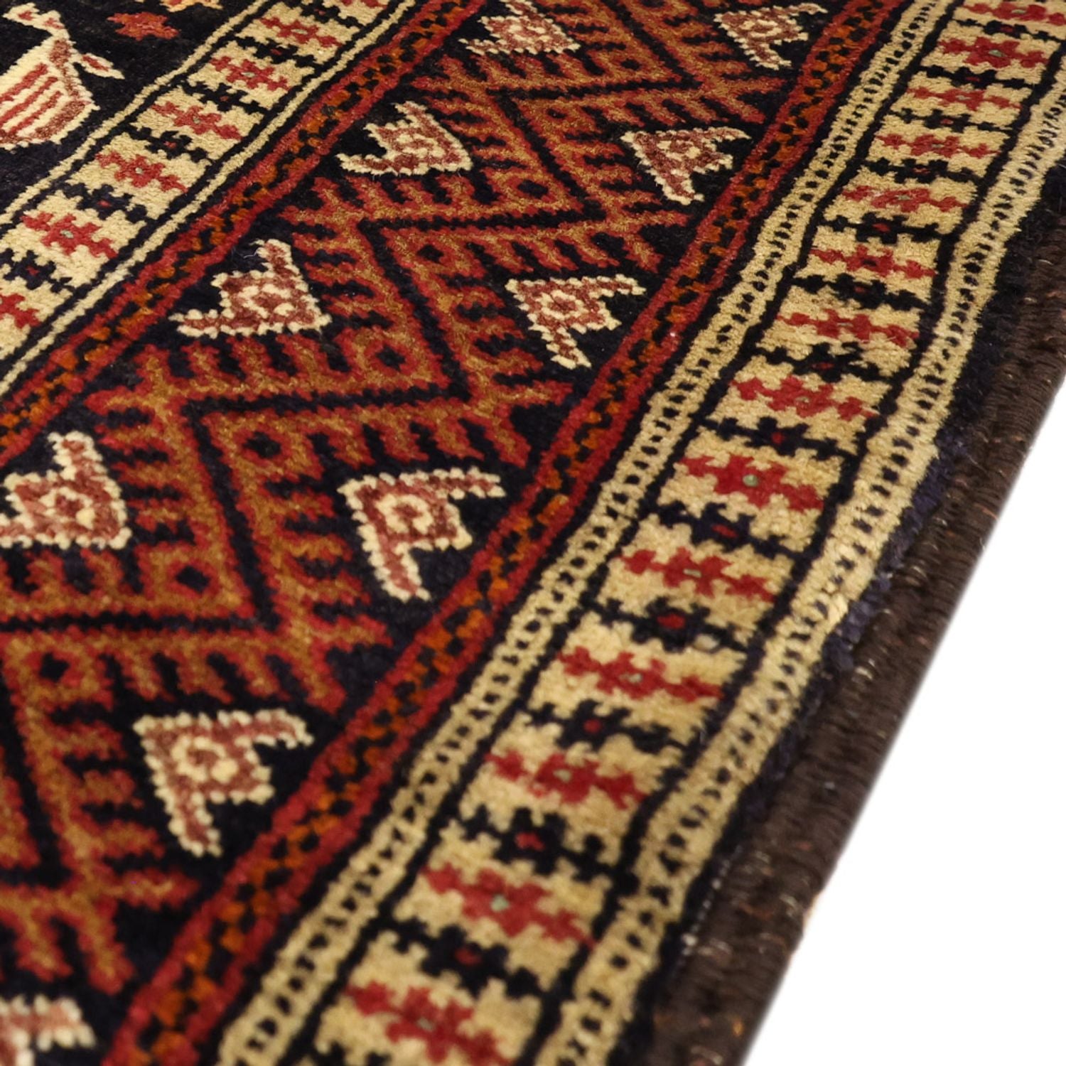 Tapis de couloir Tapis Belutsch - 193 x 100 cm - terracotta