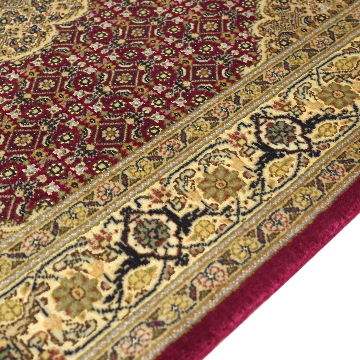 Tapis persan - Tabriz - Royal - 149 x 99 cm - rouge