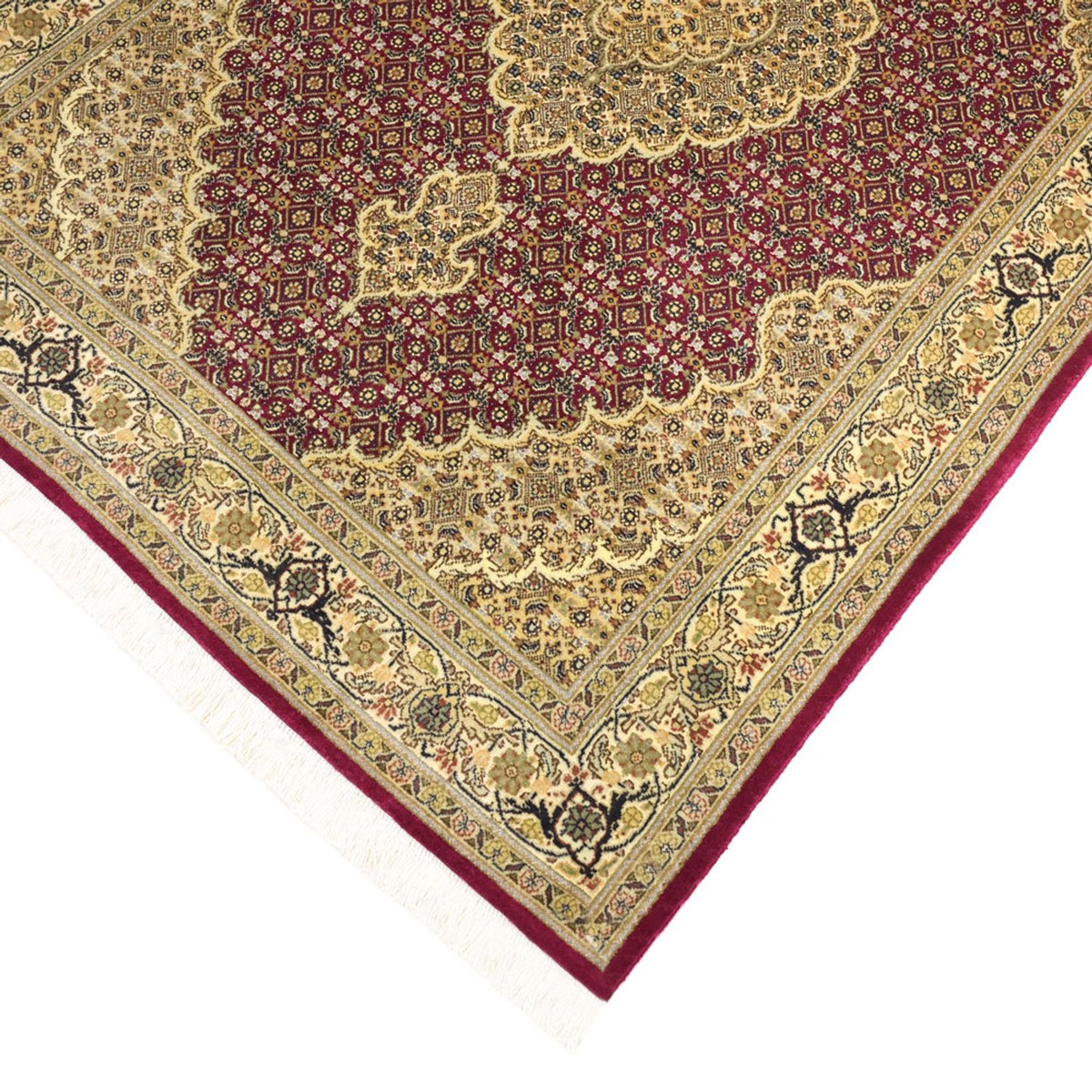 Tapis persan - Tabriz - Royal - 149 x 99 cm - rouge