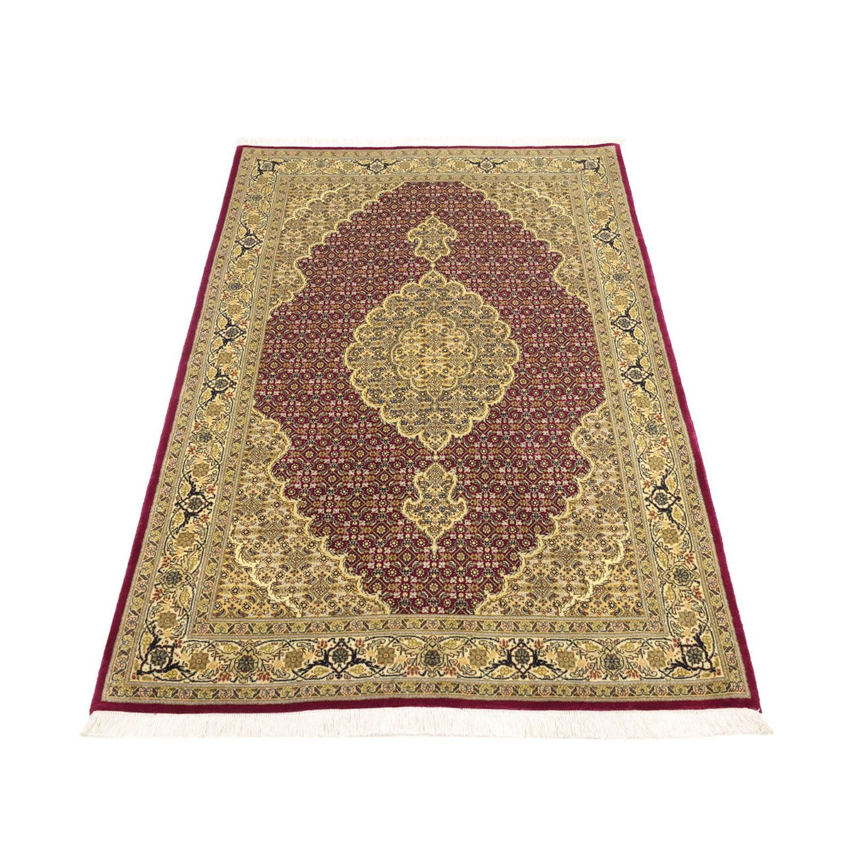 Tapis persan - Tabriz - Royal - 149 x 99 cm - rouge