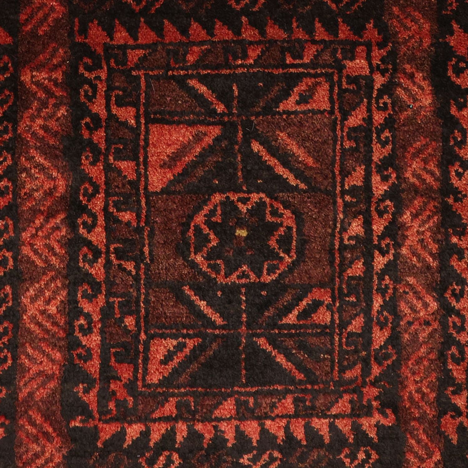 Tapis Belutsch - 205 x 117 cm - rouge foncé