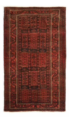 Tapis Belutsch - 188 x 113 cm - rouge foncé