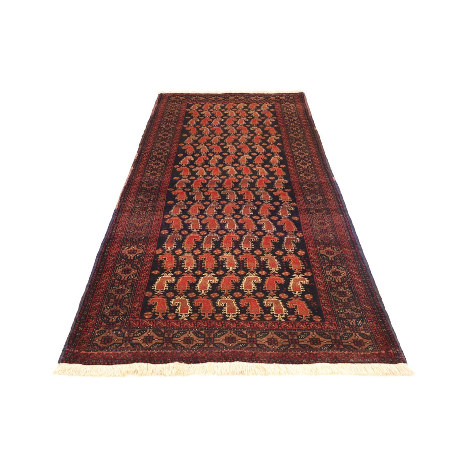 Tapis de couloir Tapis Belutsch - 212 x 102 cm - beige foncé