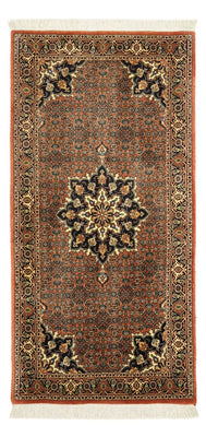 Tapis persan - Bidjar - 140 x 69 cm - beige foncé