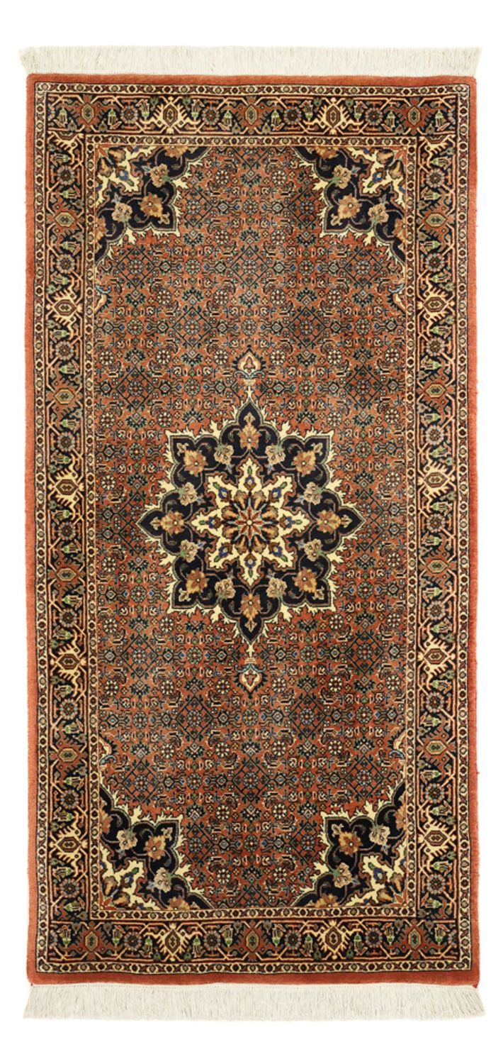 Tapis persan - Bidjar - 140 x 69 cm - beige foncé