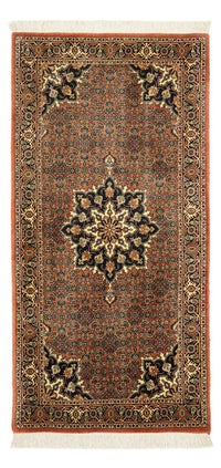 Tapis persan - Bidjar - 140 x 69 cm - beige foncé