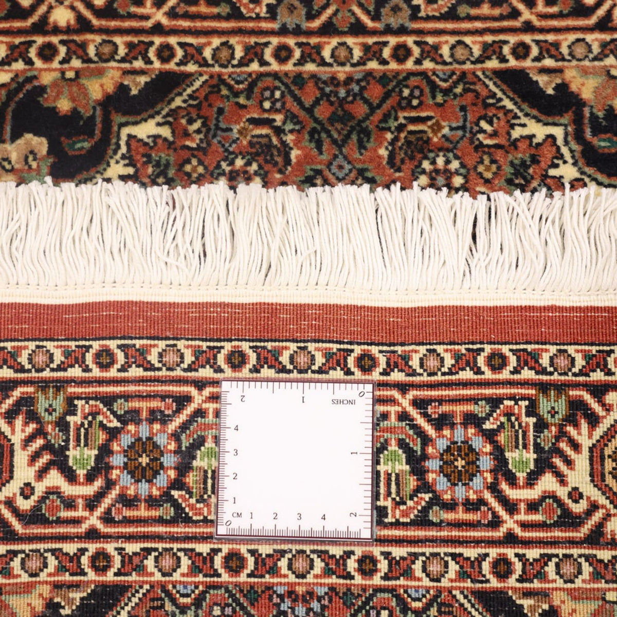 Tapis persan - Bidjar - 140 x 69 cm - beige foncé