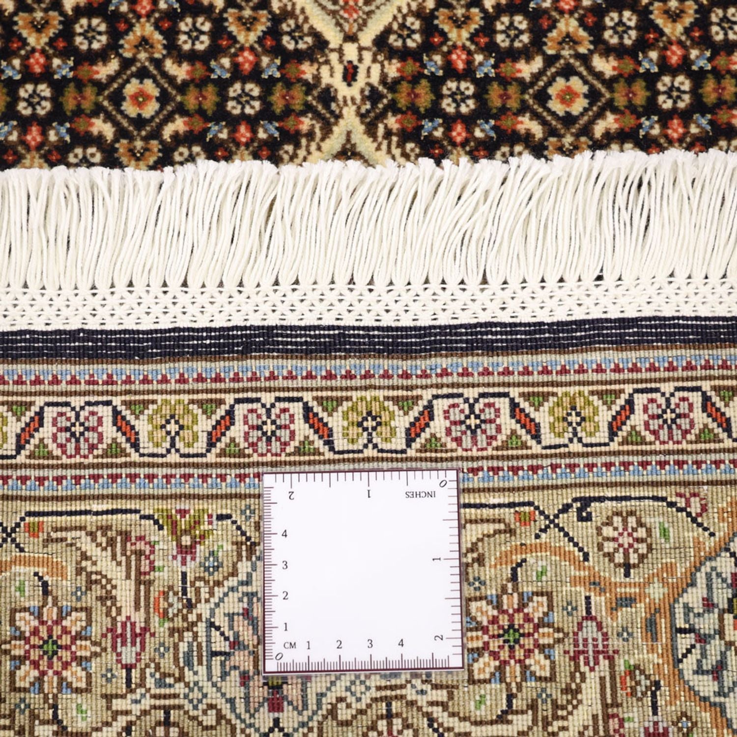 Tapis persan - Tabriz - Royal - 154 x 102 cm - beige foncé