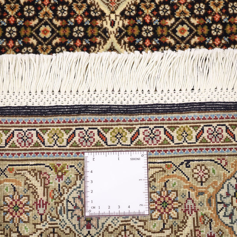 Tapis persan - Tabriz - Royal - 154 x 102 cm - beige foncé