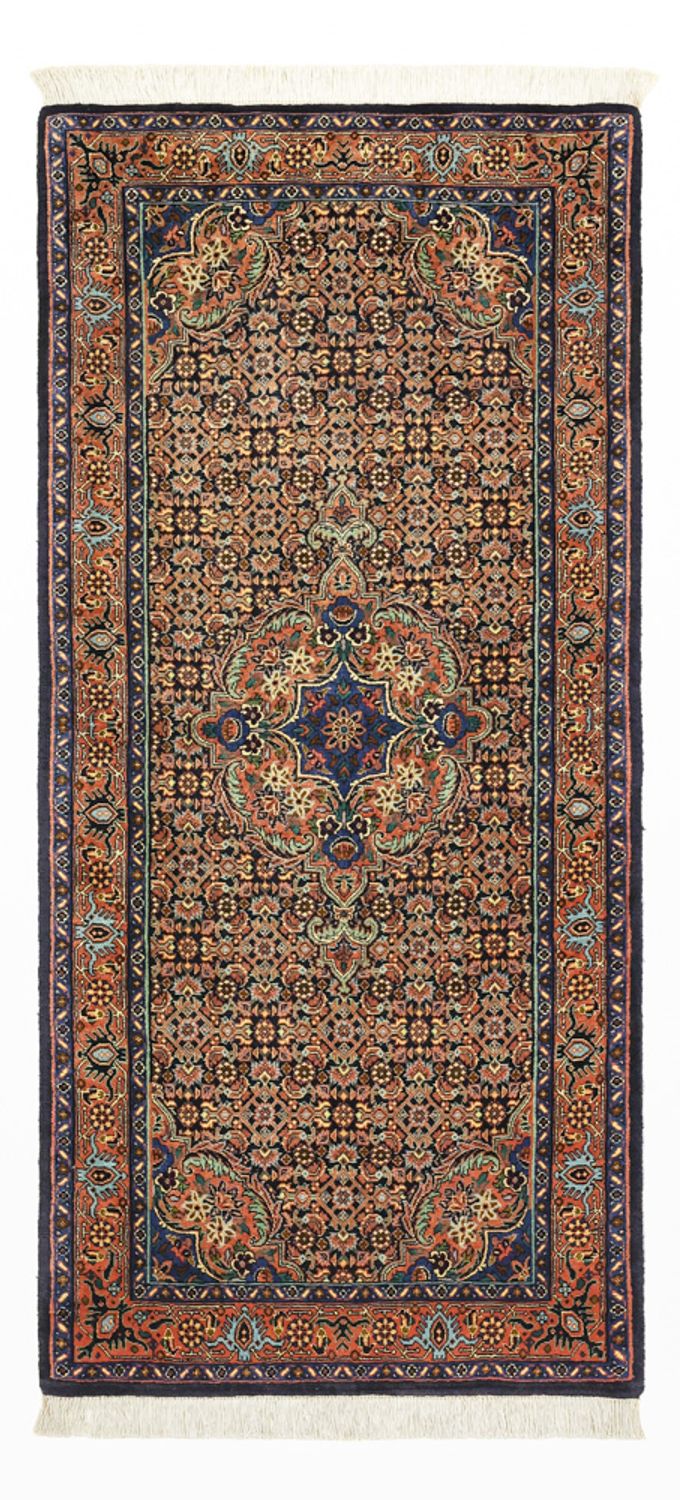Tapis persan - Bidjar - 147 x 69 cm - beige foncé