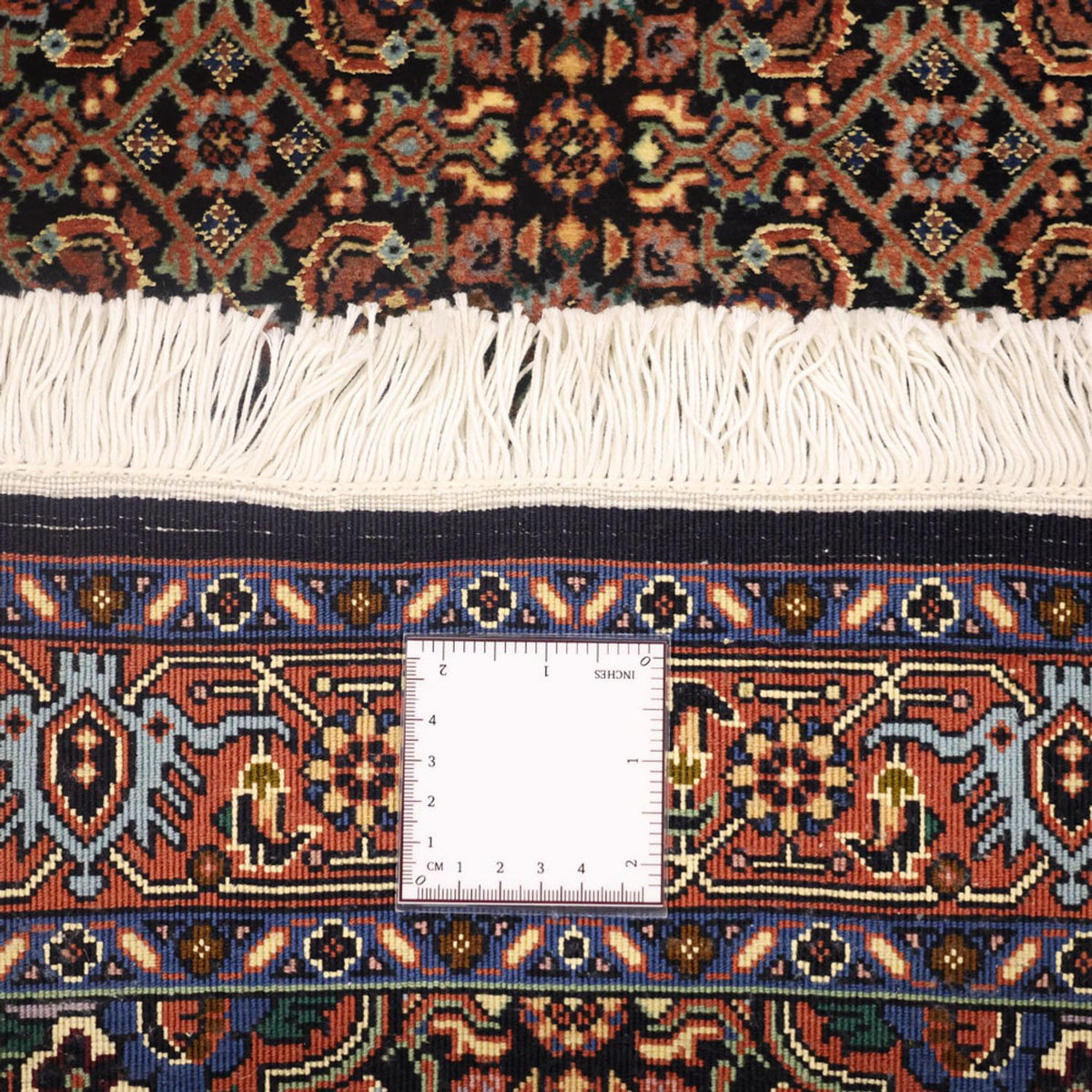 Tapis persan - Bidjar - 147 x 69 cm - beige foncé