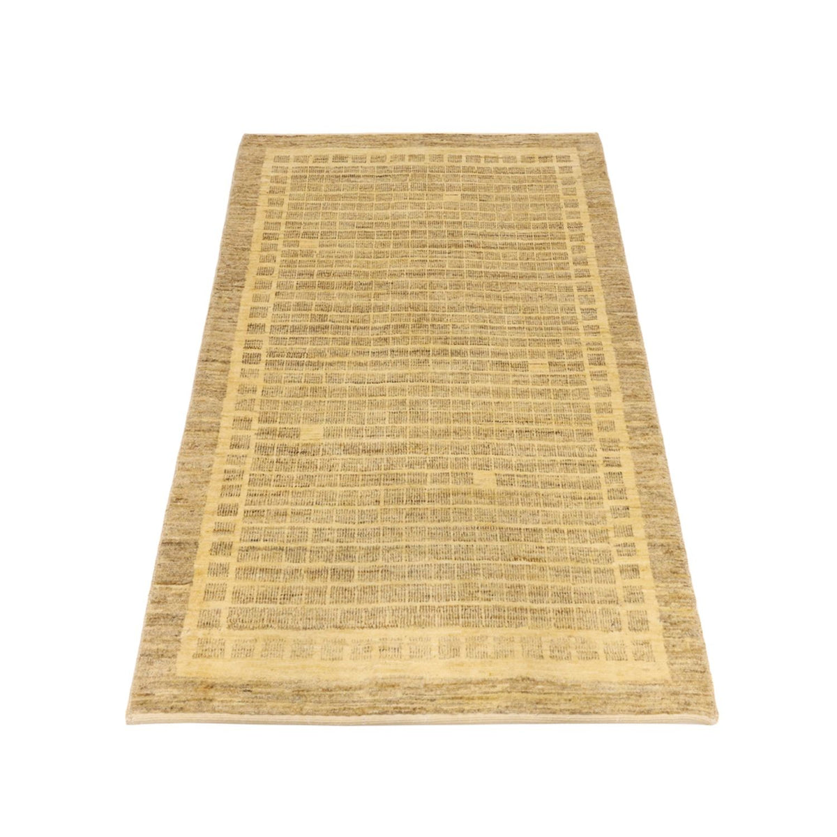Tapis Gabbeh - Persan Kashkuli - 137 x 79 cm - beige