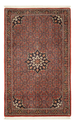 Tapis persan - Bidjar - 147 x 92 cm - rouge foncé
