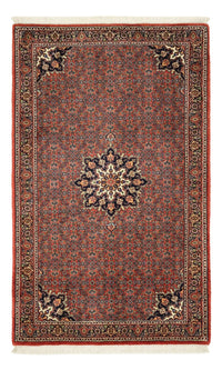 Tapis persan - Bidjar - 147 x 92 cm - rouge foncé