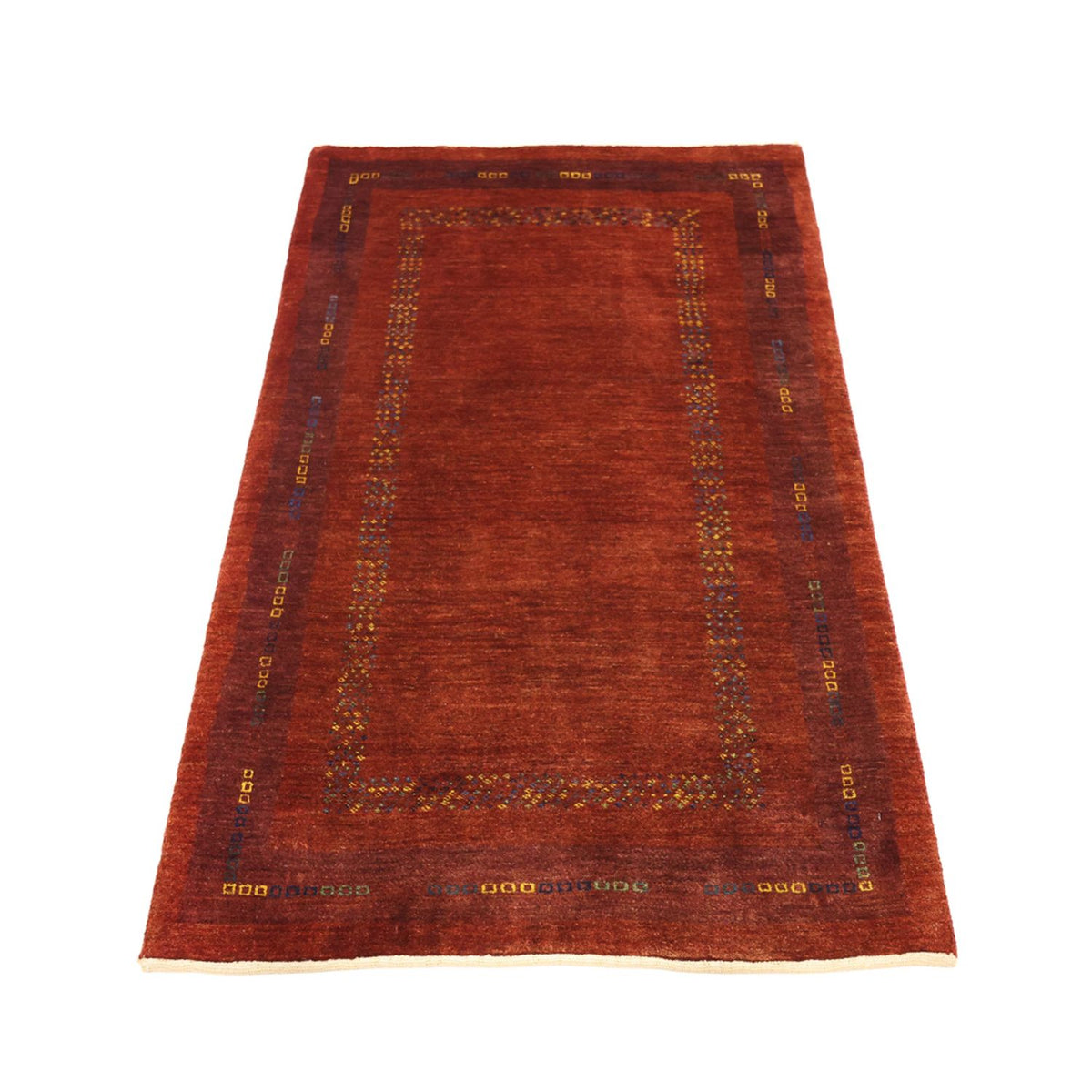 Tapis Gabbeh - Persan Kashkuli - 145 x 81 cm - multicolore