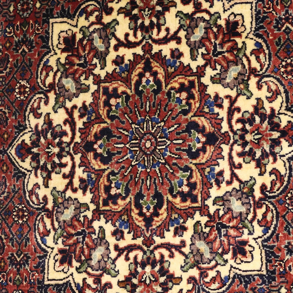Tapis persan - Bidjar - 155 x 89 cm - rouille