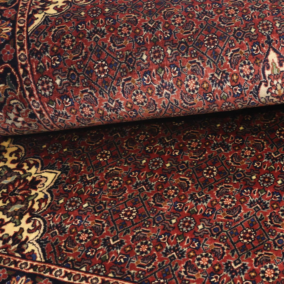 Tapis persan - Bidjar - 155 x 89 cm - rouille